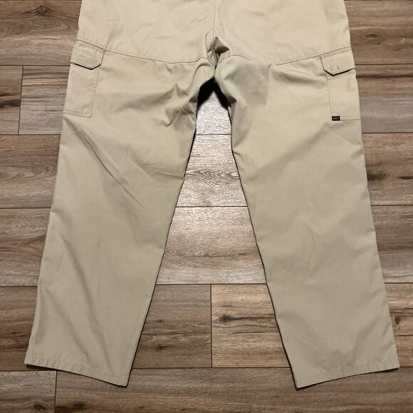Men's 5.11 Tactical Taclite Pro Cargo Pants SZ 44x34 Beige Ripstop 74273 SPO - Picture 9 of 11